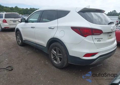 2017 Hyundai Santa Fe Sport 2.4L from USA, damaged, VIN 5XYZT3LBXHG380614
